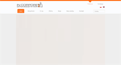 Desktop Screenshot of centrumincorpore.pl